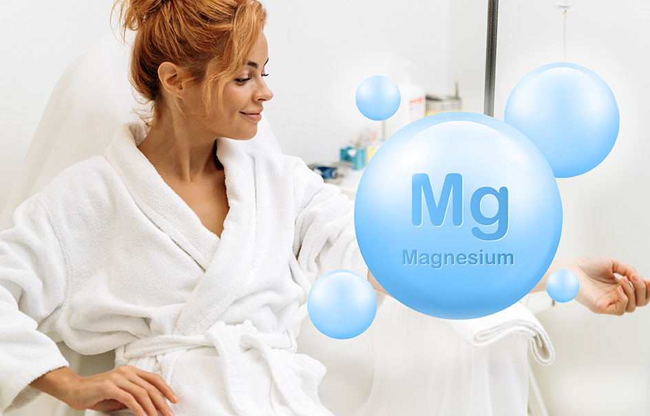 IV magnezyum desteği